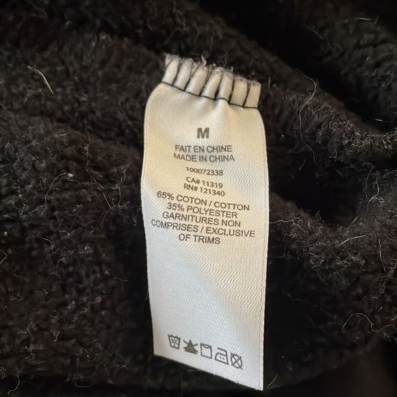 Garage Oversized Fleece Crewneck Sweater - Picture 3 of 4